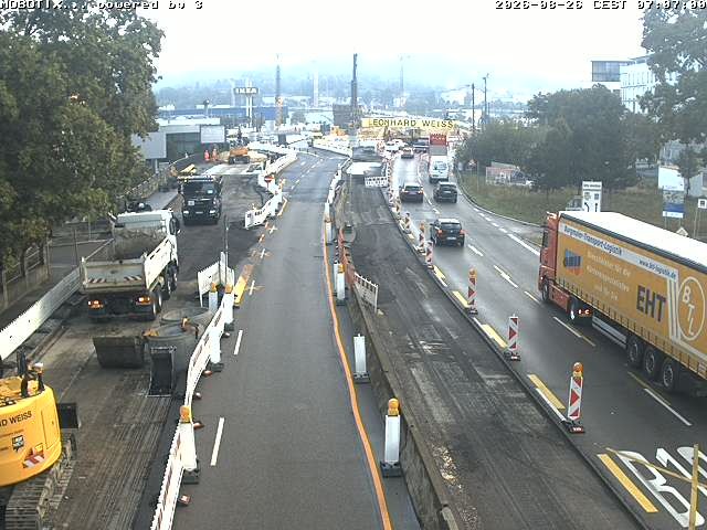 Archiv Foto Webcam B10 bei Ulm
