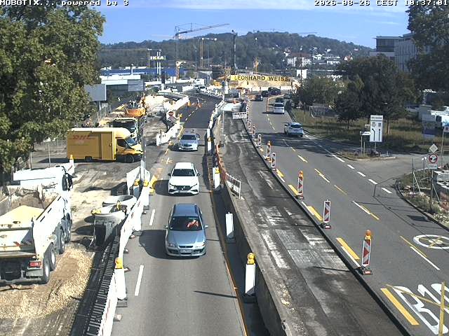 Archiv Foto Webcam B10 bei Ulm