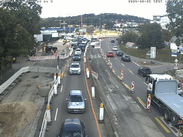 Archiv Foto Webcam B10 bei Ulm