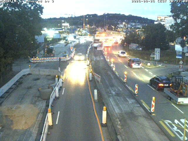 Archiv Foto Webcam B10 bei Ulm