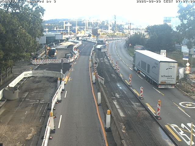 Archiv Foto Webcam B10 bei Ulm