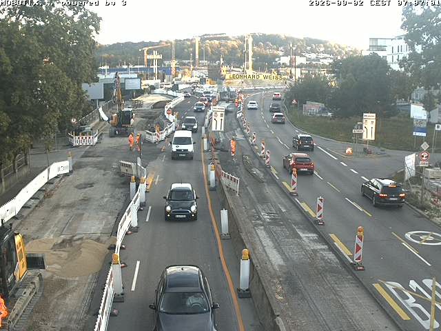 Archiv Foto Webcam B10 bei Ulm