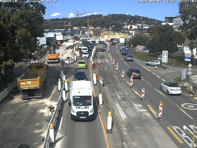 Archiv Foto Webcam B10 bei Ulm