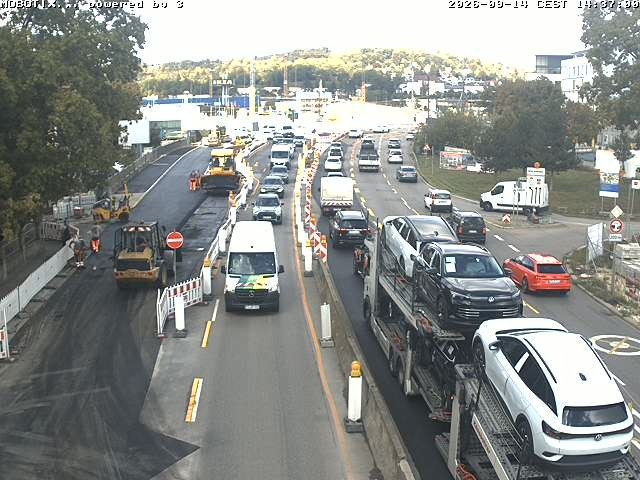 Archiv Foto Webcam B10 bei Ulm