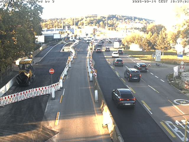 Archiv Foto Webcam B10 bei Ulm