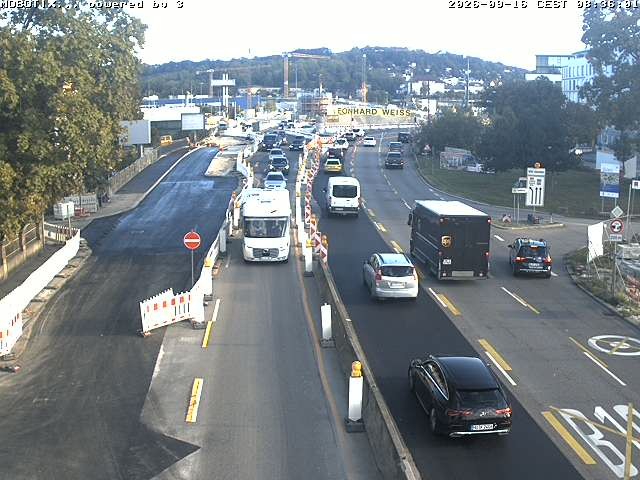 Archiv Foto Webcam B10 bei Ulm