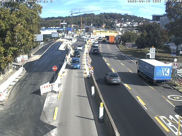 Archiv Foto Webcam B10 bei Ulm