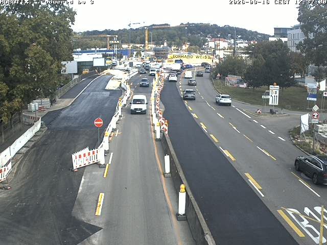 Archiv Foto Webcam B10 bei Ulm