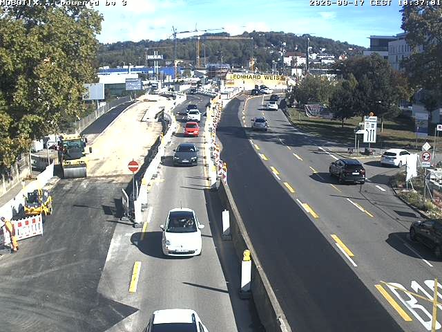 Archiv Foto Webcam B10 bei Ulm