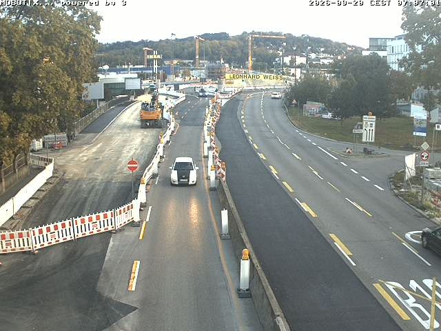 Archiv Foto Webcam B10 bei Ulm