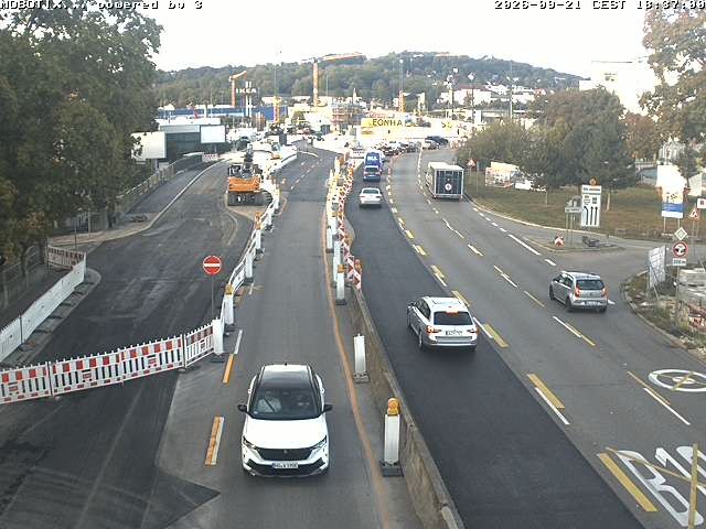 Archiv Foto Webcam B10 bei Ulm