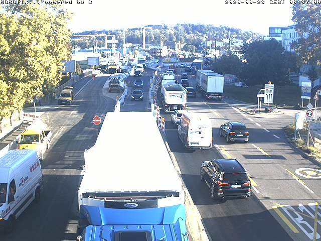 Archiv Foto Webcam B10 bei Ulm