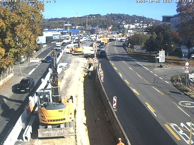 Archiv Foto Webcam B10 bei Ulm