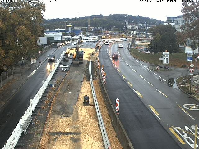 Archiv Foto Webcam B10 bei Ulm