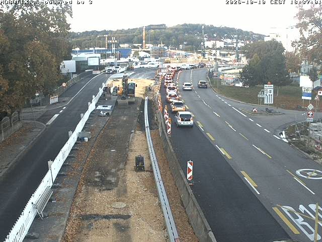 Archiv Foto Webcam B10 bei Ulm