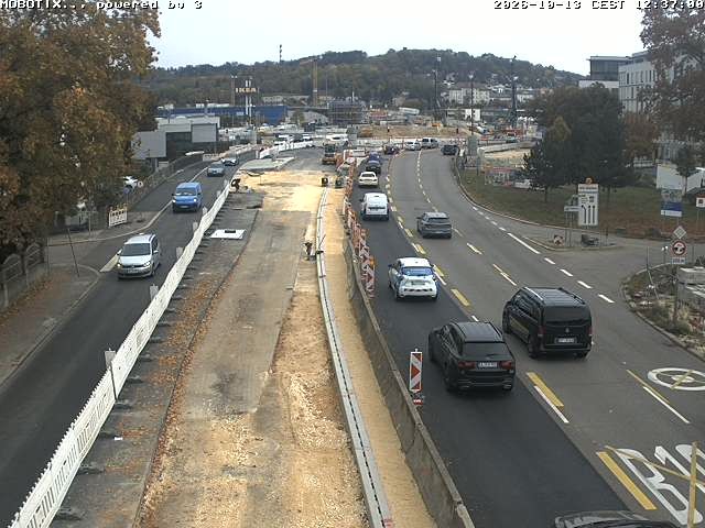 Archiv Foto Webcam B10 bei Ulm