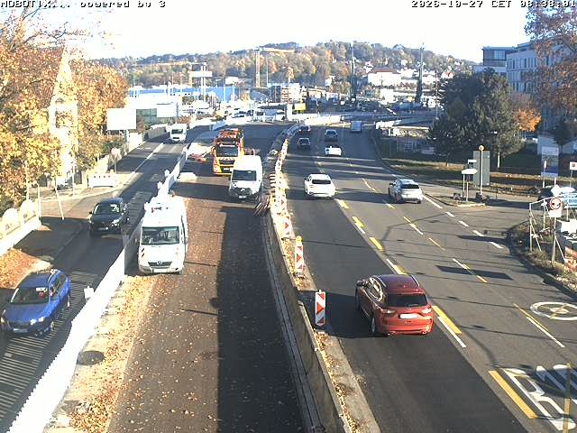 Archiv Foto Webcam B10 bei Ulm