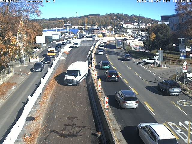 Archiv Foto Webcam B10 bei Ulm