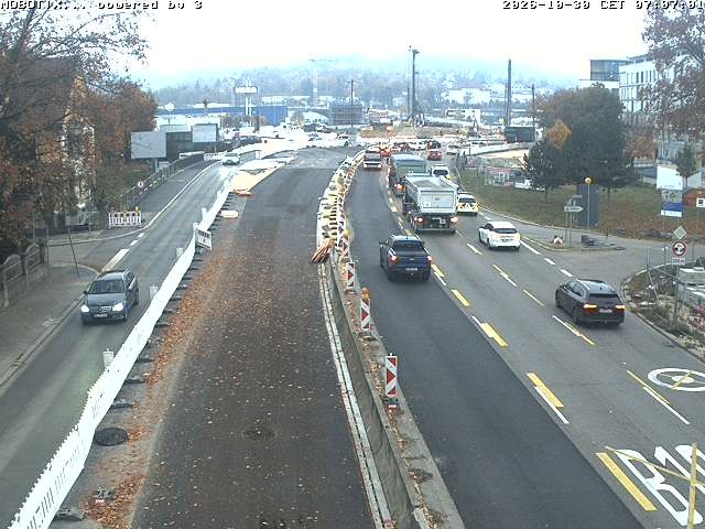 Archiv Foto Webcam B10 bei Ulm
