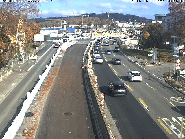 Archiv Foto Webcam B10 bei Ulm