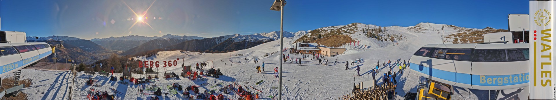 Archiv Foto Webcam Panoramablick von der Plantapatschhütte, Watles