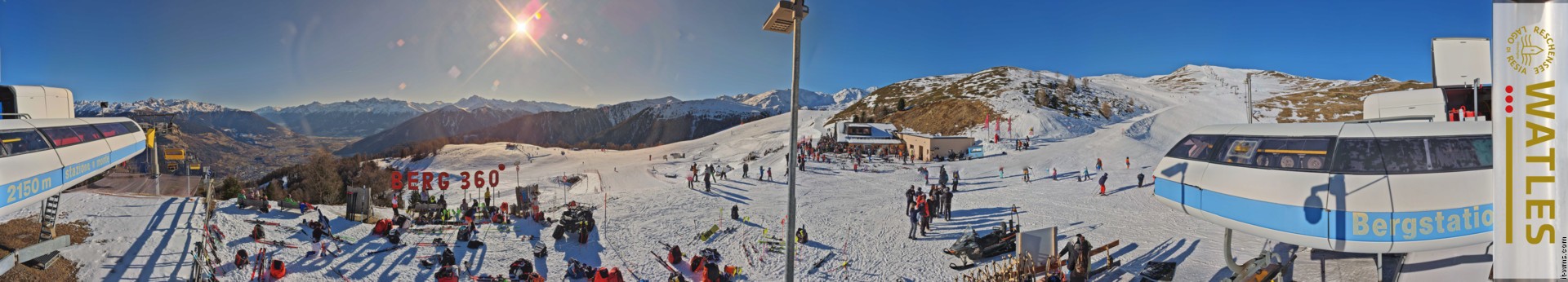 Archiv Foto Webcam Panoramablick von der Plantapatschhütte, Watles
