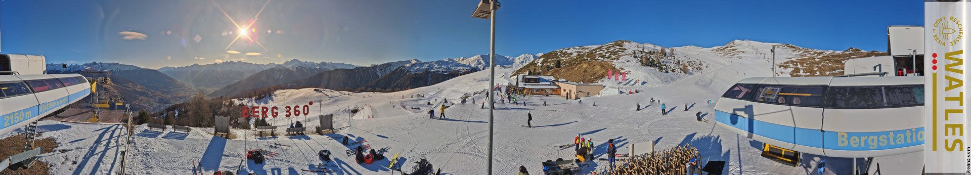 Archiv Foto Webcam Panoramablick von der Plantapatschhütte, Watles