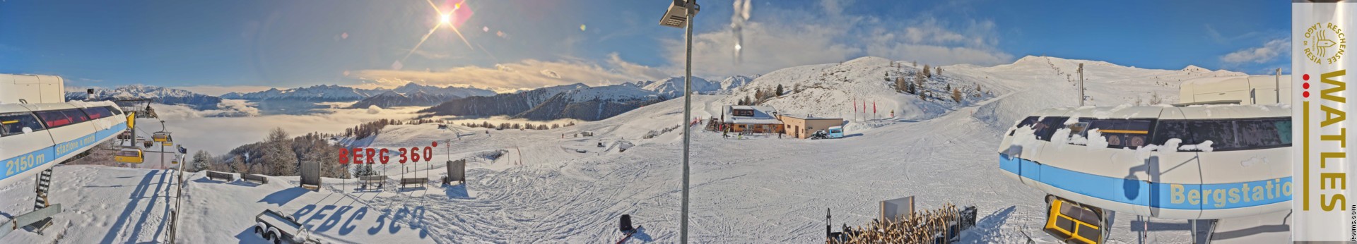 Archiv Foto Webcam Panoramablick von der Plantapatschhütte, Watles