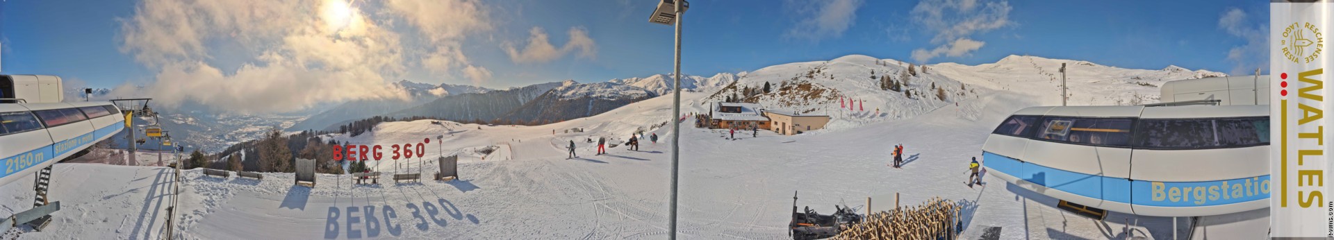 Archiv Foto Webcam Panoramablick von der Plantapatschhütte, Watles