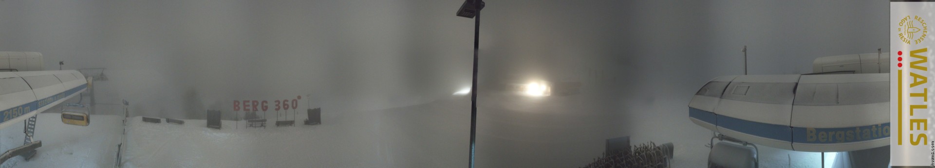 Archived image Webcam Panoramic view from mountain hut Plantapatsch in Watles (South Tyrol)