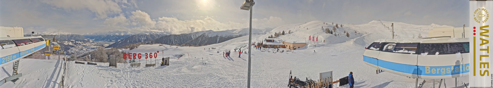 Archiv Foto Webcam Panoramablick von der Plantapatschhütte, Watles
