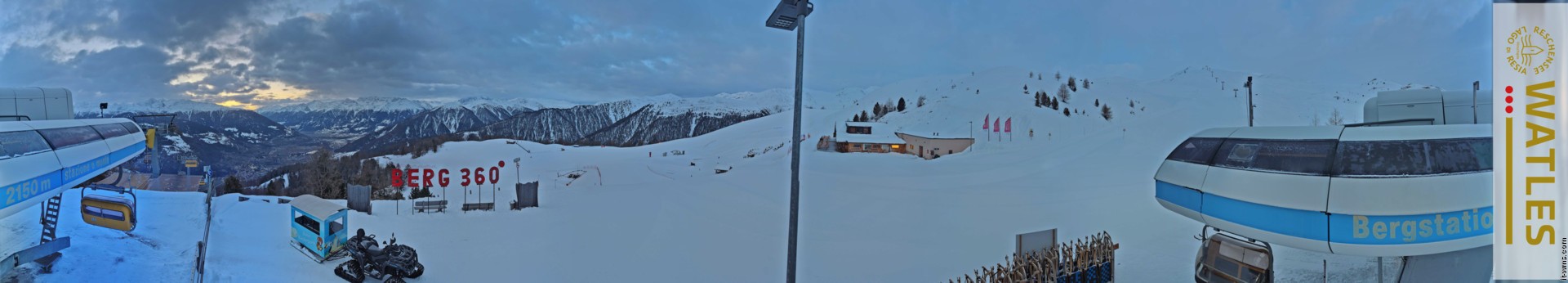 Archiv Foto Webcam Panoramablick von der Plantapatschhütte, Watles