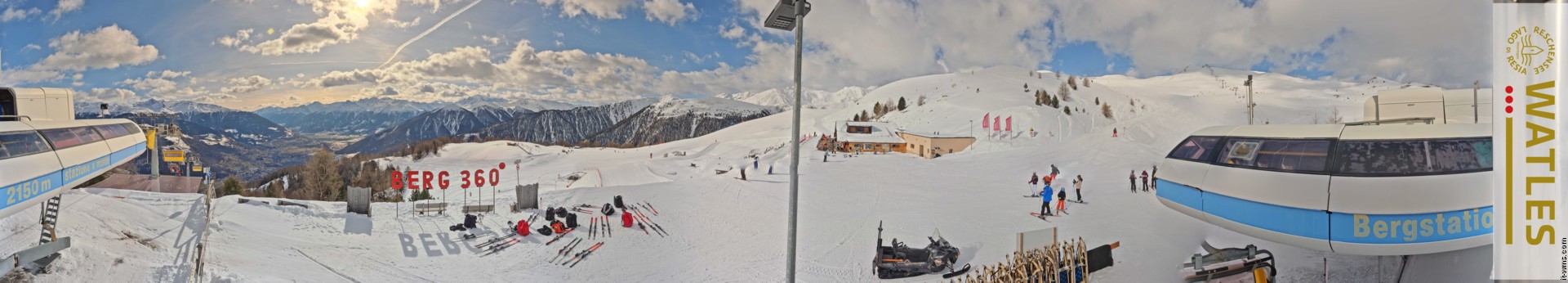 Archiv Foto Webcam Panoramablick von der Plantapatschhütte, Watles