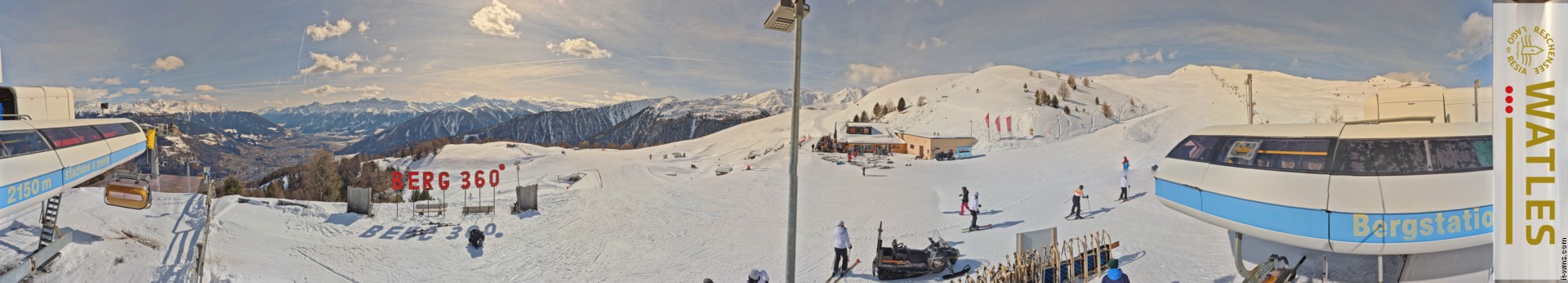 Archiv Foto Webcam Panoramablick von der Plantapatschhütte, Watles