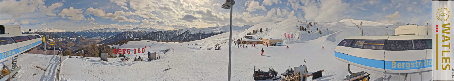 Archiv Foto Webcam Panoramablick von der Plantapatschhütte, Watles
