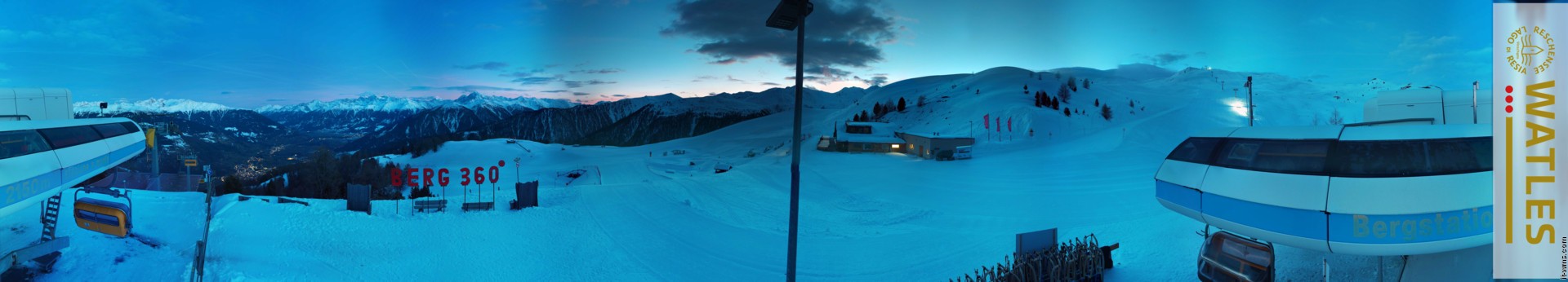 Archiv Foto Webcam Panoramablick von der Plantapatschhütte, Watles