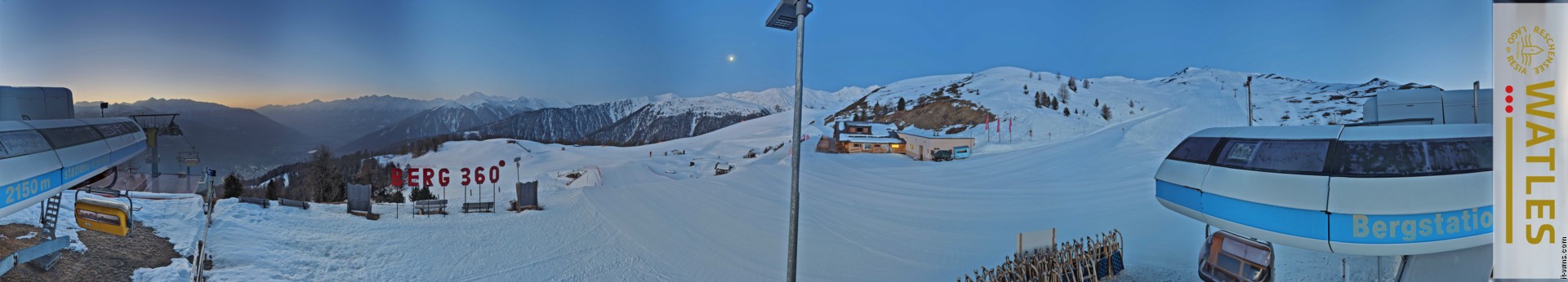 Archiv Foto Webcam Panoramablick von der Plantapatschhütte, Watles