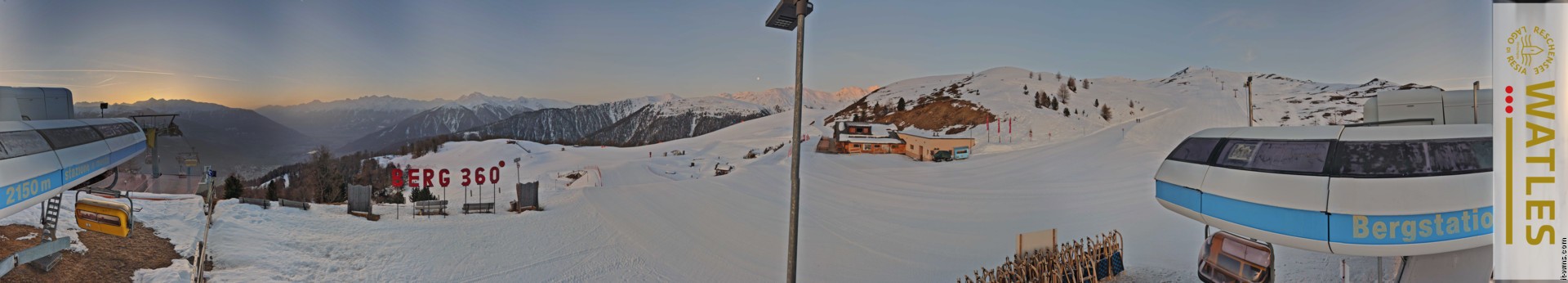 Archiv Foto Webcam Panoramablick von der Plantapatschhütte, Watles