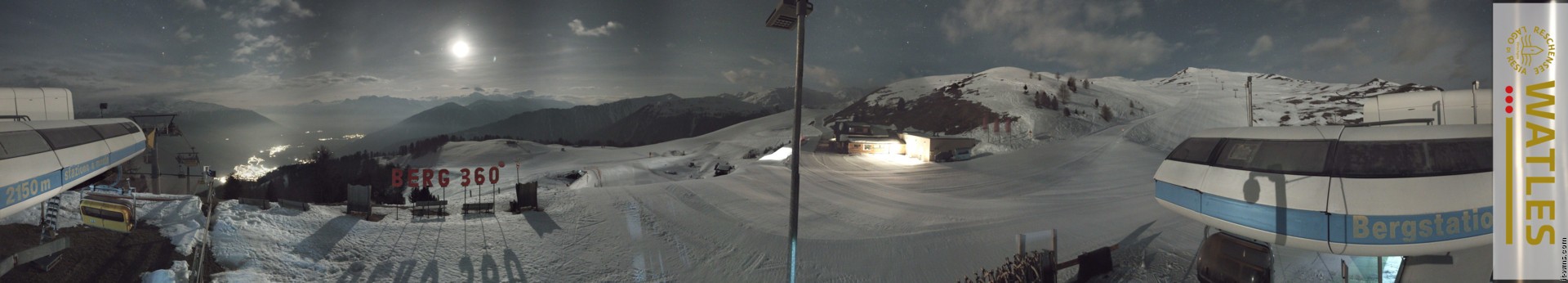 Archiv Foto Webcam Panoramablick von der Plantapatschhütte, Watles