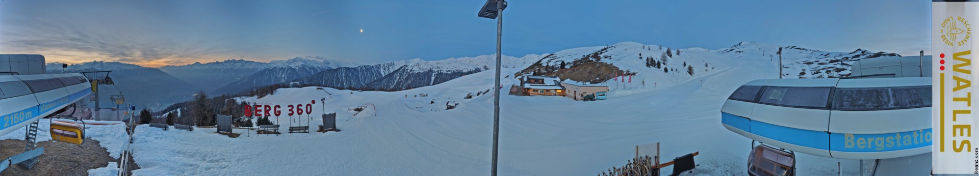 Archiv Foto Webcam Panoramablick von der Plantapatschhütte, Watles