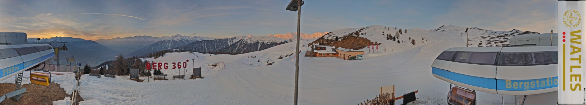 Archiv Foto Webcam Panoramablick von der Plantapatschhütte, Watles