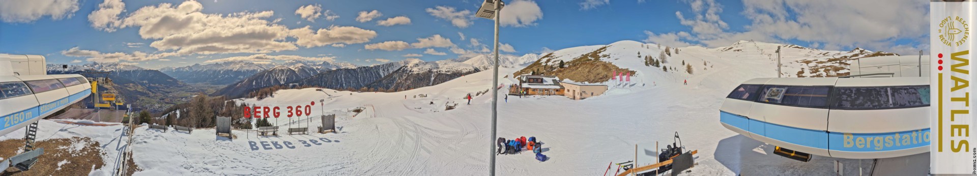 Archiv Foto Webcam Panoramablick von der Plantapatschhütte, Watles