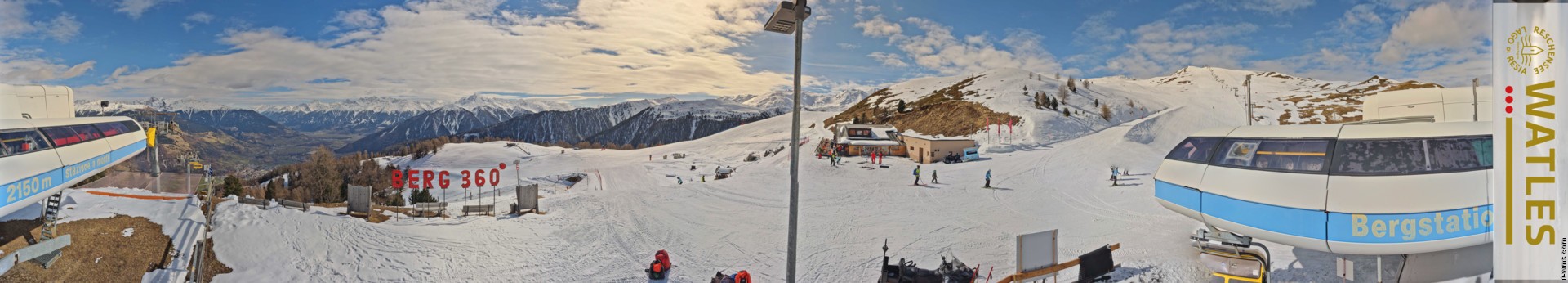 Archiv Foto Webcam Panoramablick von der Plantapatschhütte, Watles
