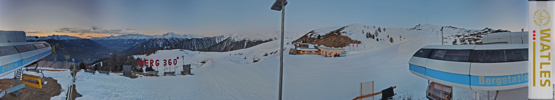 Archiv Foto Webcam Panoramablick von der Plantapatschhütte, Watles