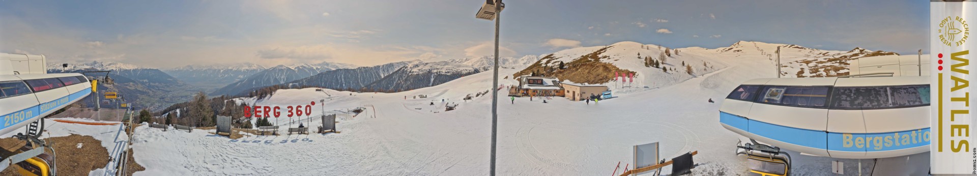 Archiv Foto Webcam Panoramablick von der Plantapatschhütte, Watles