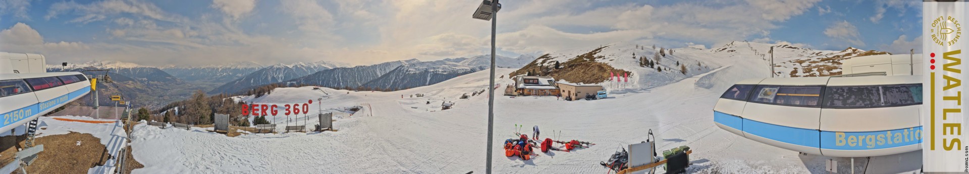 Archiv Foto Webcam Panoramablick von der Plantapatschhütte, Watles