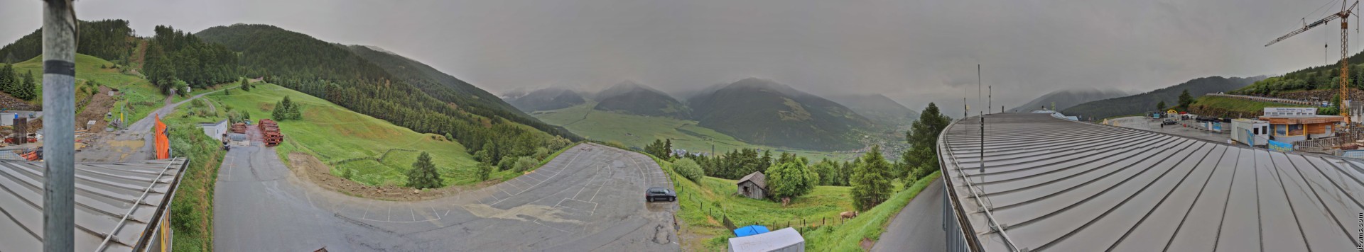 Archiv Foto Webcam Panoramablick von der Plantapatschhütte, Watles