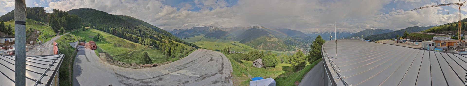 Archiv Foto Webcam Panoramablick von der Plantapatschhütte, Watles