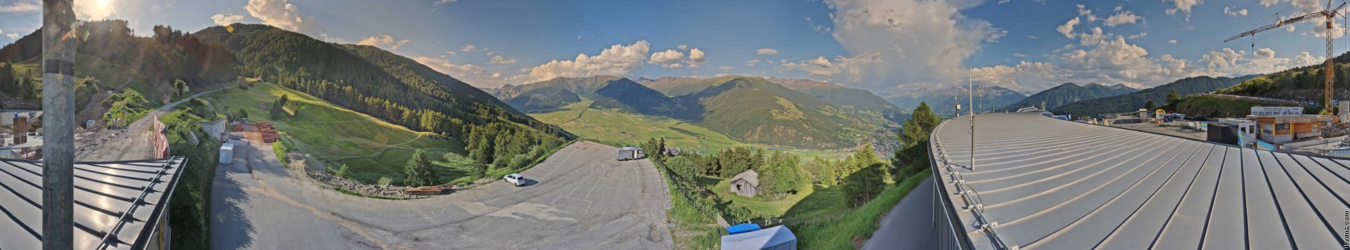 Archiv Foto Webcam Panoramablick von der Plantapatschhütte, Watles