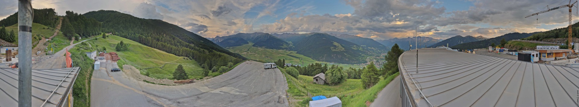 Archiv Foto Webcam Panoramablick von der Plantapatschhütte, Watles